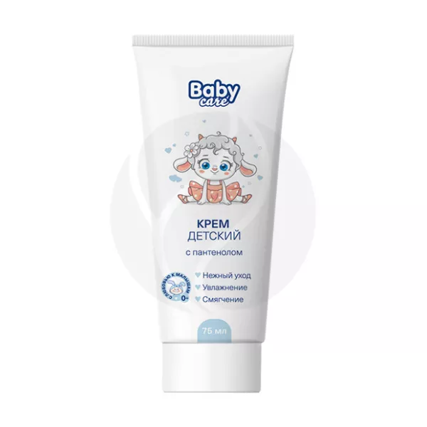Изображение товара Baby Care Детский крем с пантенолом, 75мл