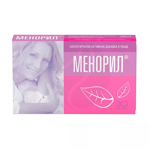 Изображение товара Менорил капсулы, №30 Изображение товара Менорил капсулы, №30