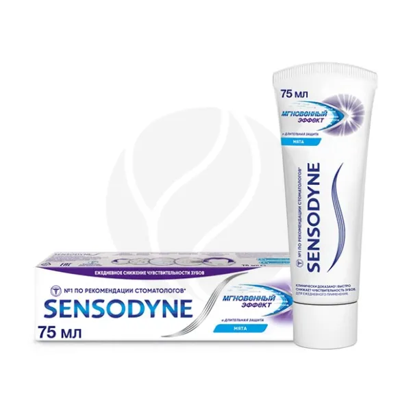 Изображение товара Sensodyne Мгновенный эффект зубная паста 75 мл для чувствительных зубов