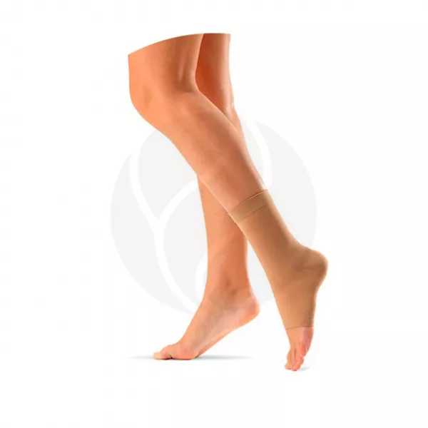 Интекс бандаж компрессионный на голеностопный сустав 1 класс компрессии (р.M), бежевый