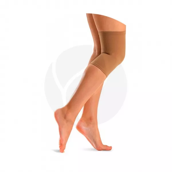 Интекс бандаж компрессионный на коленный сустав, 2 класс компрессии (р.L), бежевый