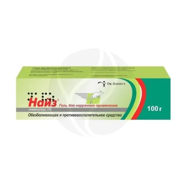Найз гель д/наружн. прим. 1%, 100г