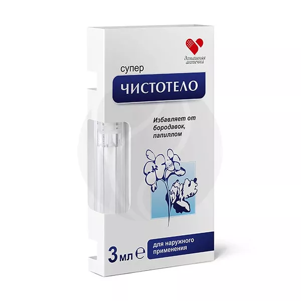 Изображение товара Косметический лосьон Суперчистотело 3 мл для ухода за кожей лица