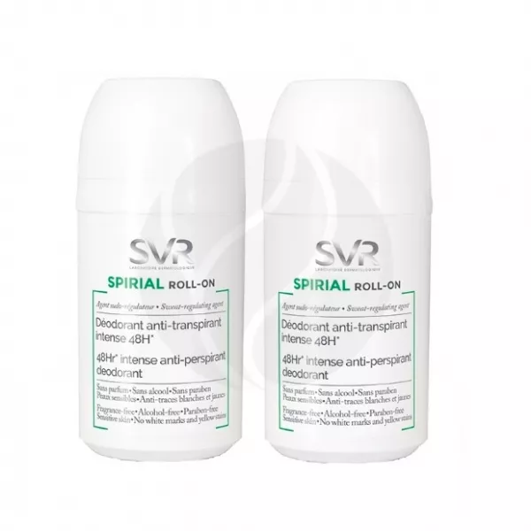 Изображение товара SVR Spirial Роликовый дезодорант для чувствительной кожи 2х50 мл