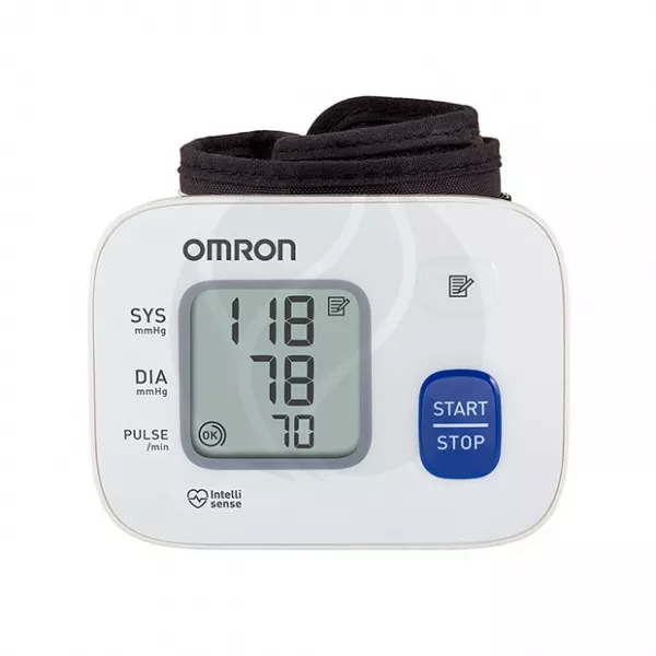 Изображение товара Автоматический тонометр Omron RS1 на запястье без адаптера с функциями интеллигенса