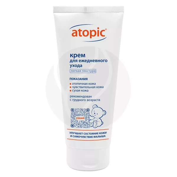 Изображение товара Atopic крем для ежедневного ухода (0+), 200мл Изображение товара Atopic крем для ежедневного ухода (0+), 200мл