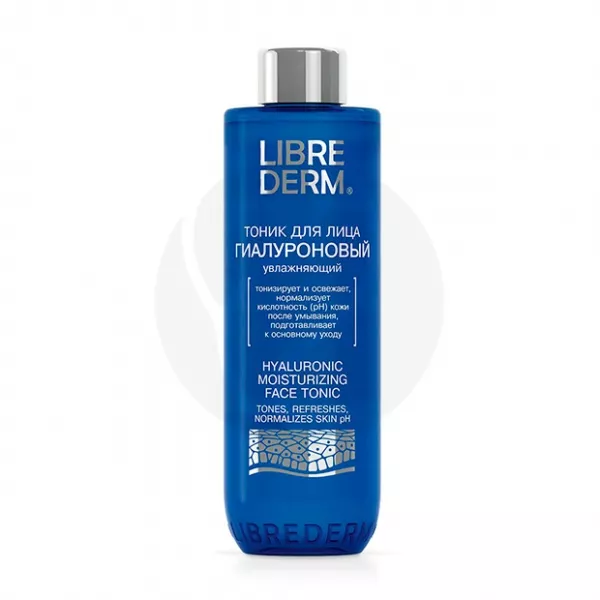 Librederm Hyaluronic Гиалуроновый тоник увлажняющий для лица, 200мл