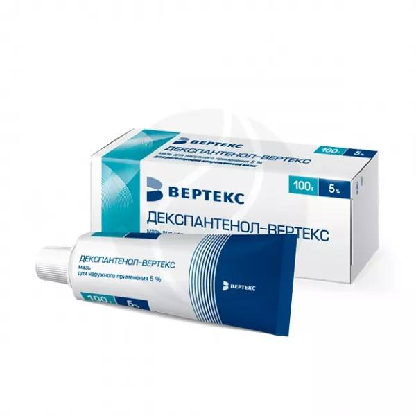Изображение товара Мазь для наружного применения Декспантенол-Вертекс 5% 100 г
