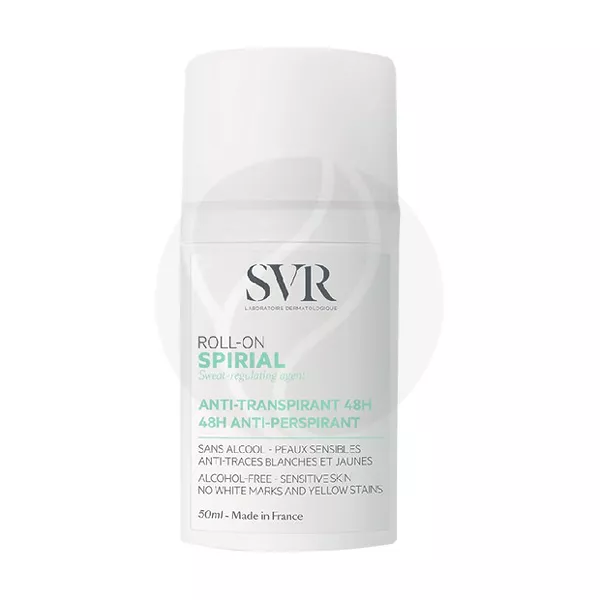 Изображение товара SVR Spirial Роликовый дезодорант-антиперспирант ролл-он 48ч защиты, 50мл Изображение товара SVR Spirial Роликовый дезодорант-антиперспирант ролл-он 48ч защиты, 50мл