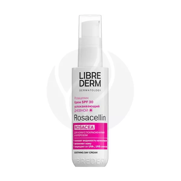 Изображение товара Librederm Rosacellin Дневной крем SPF30 для чувствительной кожи 50мл Изображение товара Librederm Rosacellin Дневной крем SPF30 для чувствительной кожи 50мл