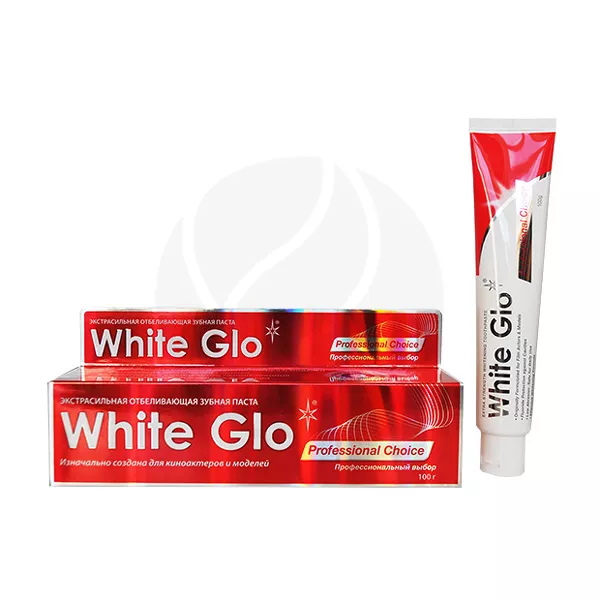 Изображение товара White Glo Профессиональный выбор отбеливающая зубная паста 100г Изображение товара White Glo Профессиональный выбор отбеливающая зубная паста 100г