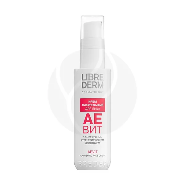Изображение товара Librederm Vitamins Aevit крем для лица питательный, 50мл Изображение товара Librederm Vitamins Aevit крем для лица питательный, 50мл