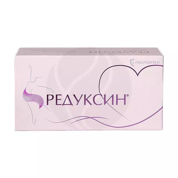 Изображение товара Редуксин капсулы 10мг+158,5мг №30 для снижения веса при ожирении Изображение товара Редуксин капсулы 10мг+158,5мг №30 для снижения веса при ожирении