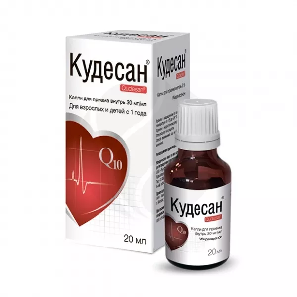 Кудесан капли д/приема внутрь 3%, 20мл