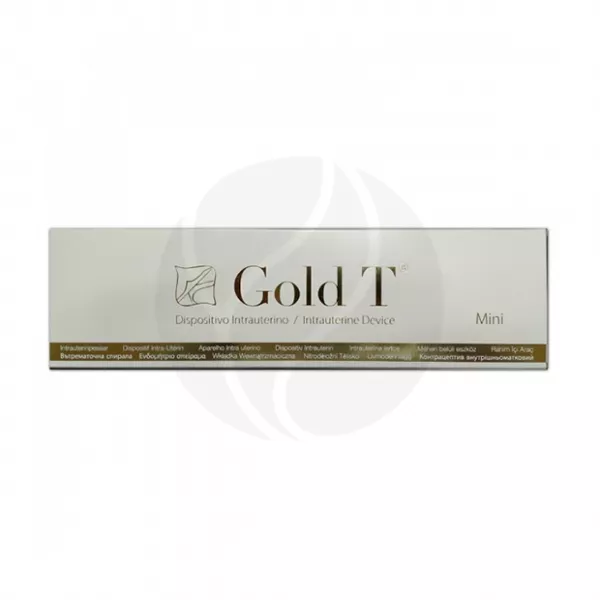 Спираль внутриматочная GOLD T Cu 375+Au (normal), №1