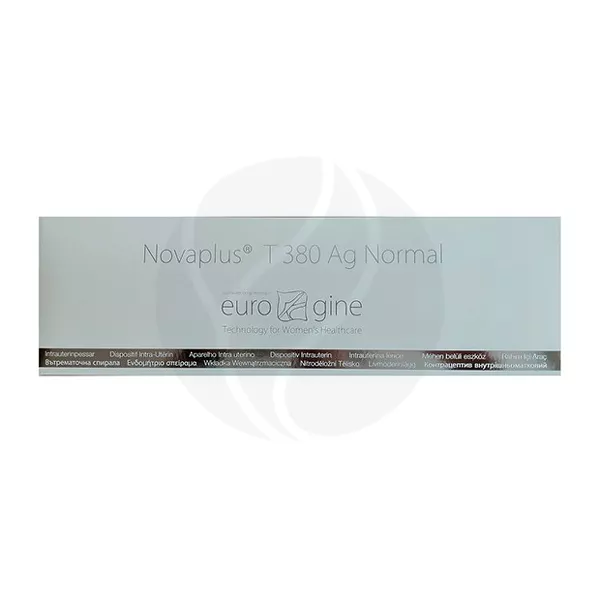 Изображение товара Спираль внутриматочная NOVAPLUS T 380 Ag(Cu 380+Ag) (normal), №1 Изображение товара Спираль внутриматочная NOVAPLUS T 380 Ag(Cu 380+Ag) (normal), №1