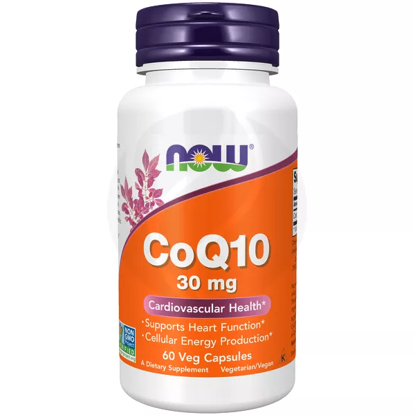 Изображение товара БАД NOW Co Q10 Капсулы 60 шт полезная энергия 30 мг Изображение товара БАД NOW Co Q10 Капсулы 60 шт полезная энергия 30 мг