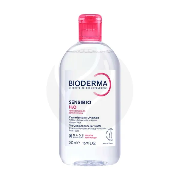 Изображение товара Bioderma Sensibio H2O мицеллярная вода 500 мл с помпой