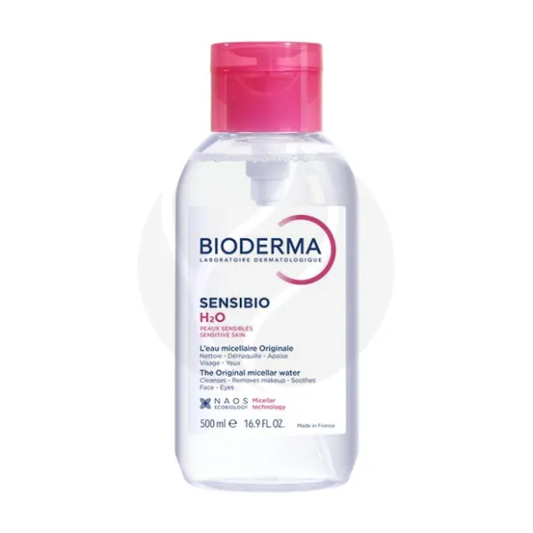 Bioderma Sensibio H2O мицеллярная вода с помпой, 500мл