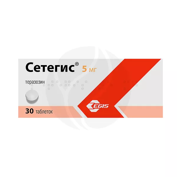 Изображение товара Сетегис таблетки 5мг, No30 - эффективное лечение