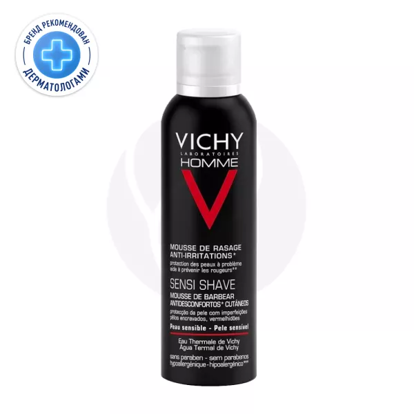 Изображение товара Vichy Homme пена для бритья 200мл для комфортного бритья