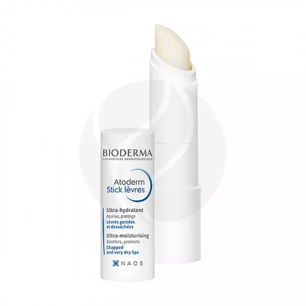 Изображение товара Bioderma Atoderm стик для губ, увлажняющий и восстанавливающий, 4 г