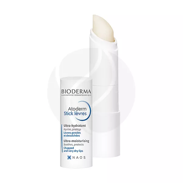 Изображение товара Bioderma Atoderm стик для губ, 4г Изображение товара Bioderma Atoderm стик для губ, 4г