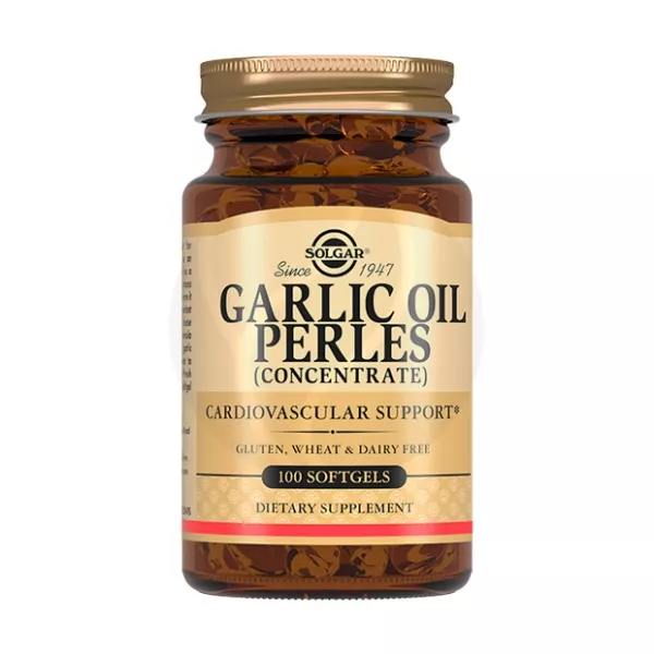 Изображение товара Solgar Чесночное масло Перлес капсулы 1мг, 100 шт