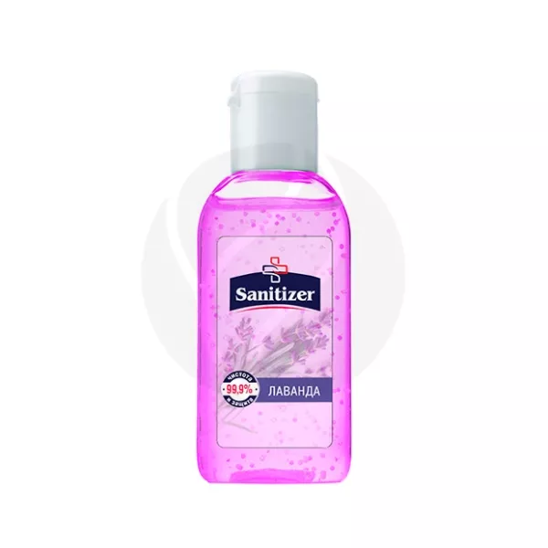 Изображение товара Антисептический гель для рук лаванда 50 мл быстрое обеззараживание