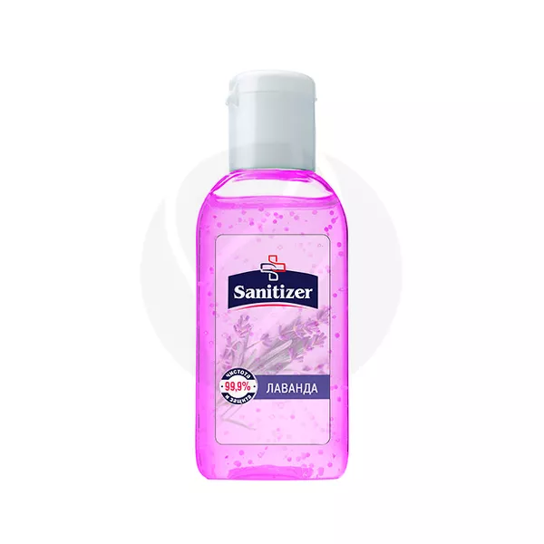 Изображение товара Антисептический гель для рук лаванда 50 мл быстрое обеззараживание