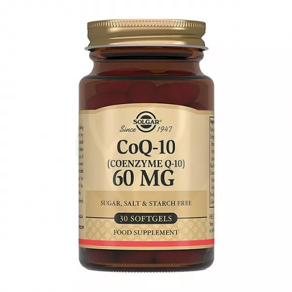 Изображение товара Solgar Коэнзим Q-10 капсулы 60 мг, 30 шт - поддержка сердца и энергии