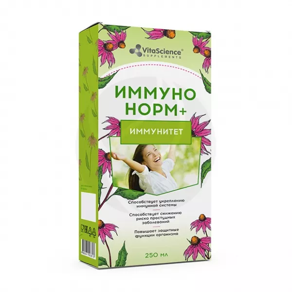 Vitascience Иммунонорм + бальзам, 250мл
