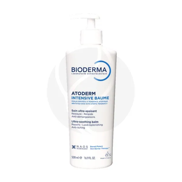 Изображение товара Bioderma Atoderm Интенсивный бальзам для сухой и атопичной кожи 500 мл Изображение товара Bioderma Atoderm Интенсивный бальзам для сухой и атопичной кожи 500 мл