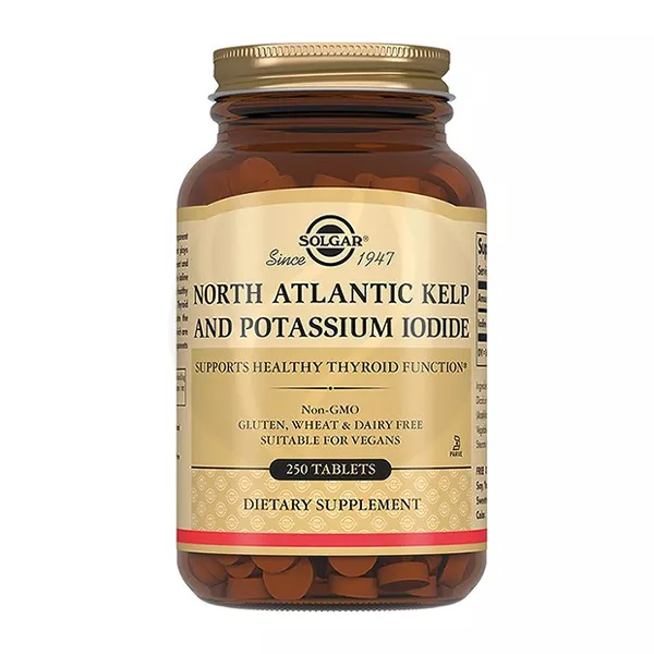 Изображение товара БАД Solgar Йодизированный комплекс 200мкг таблетки 250 шт Изображение товара БАД Solgar Йодизированный комплекс 200мкг таблетки 250 шт