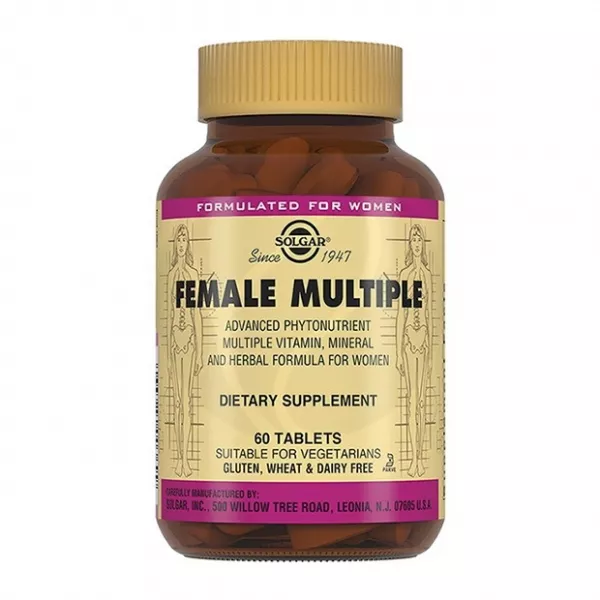 Solgar Мультивитаминный и минеральный комплекс для женщин таблетки, №60