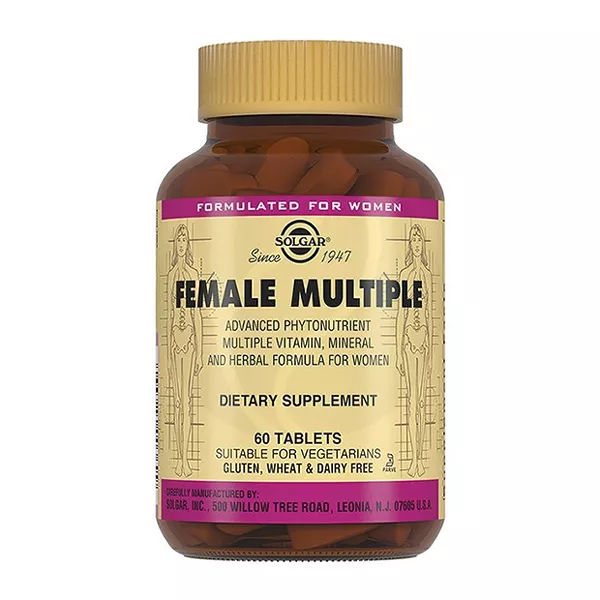 Изображение товара Мультивитаминный комплекс для женщин 60 таблеток Solgar - поддержка женского здоровья