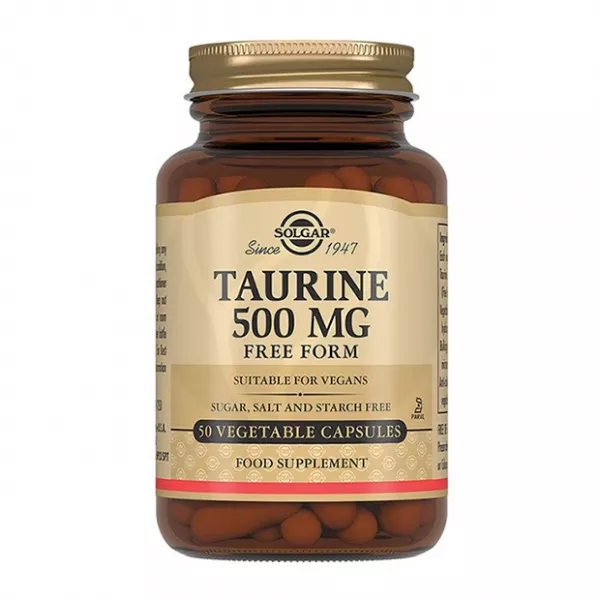 Изображение товара Таурин 500 мг капсулы Солгар ИНК - источник энергии и обменных процессов