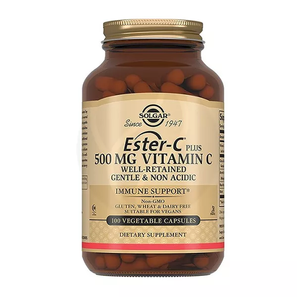 Изображение товара Solgar Эстер-С плюс Витамин С капсулы, №100 Изображение товара Solgar Эстер-С плюс Витамин С капсулы, №100