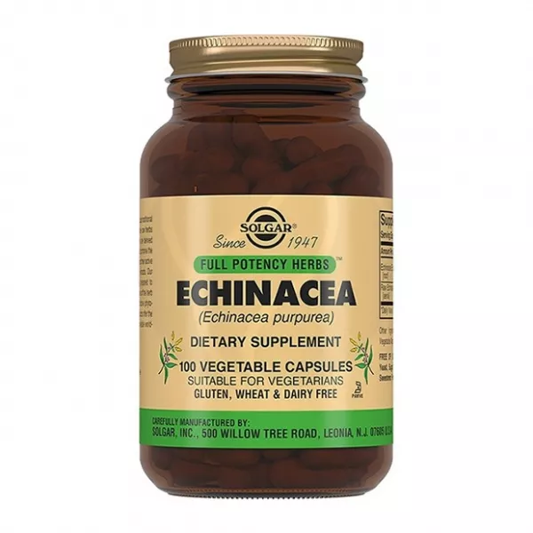 Изображение товара Solgar Экстракт эхинацеи пурпурной капсулы 10мг, 100 капсул
