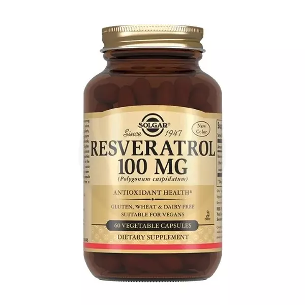 Изображение товара Ресвератрол капсулы 100 мг, 60 шт. для антиоксидантной поддержки сердца