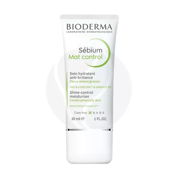 Bioderma Sebium Mat Control крем для лица матирующий, 30мл