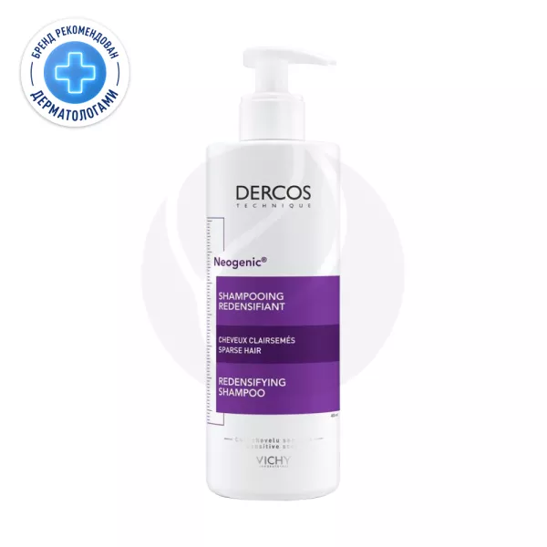 Изображение товара Vichy Dercos Neogenic шампунь для густоты волос 400мл без парабенов