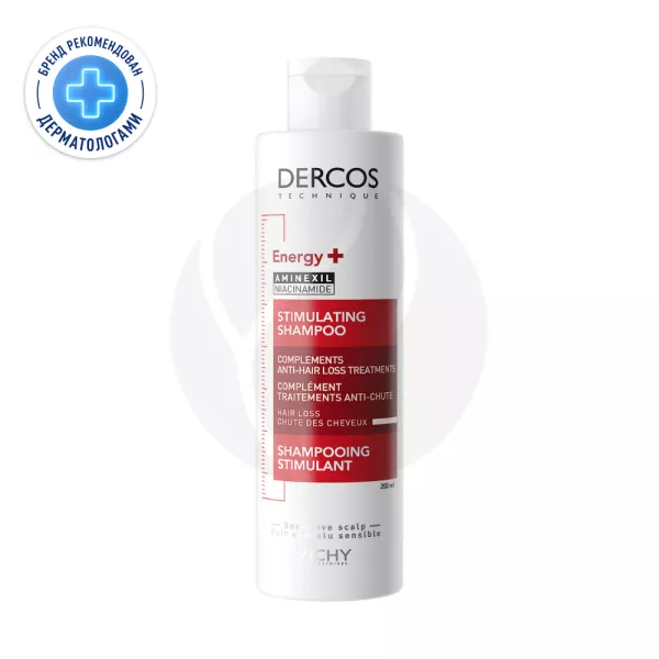 Изображение товара Vichy Dercos Energy+ тонизирующий шампунь против выпадения и истончения волос 200мл