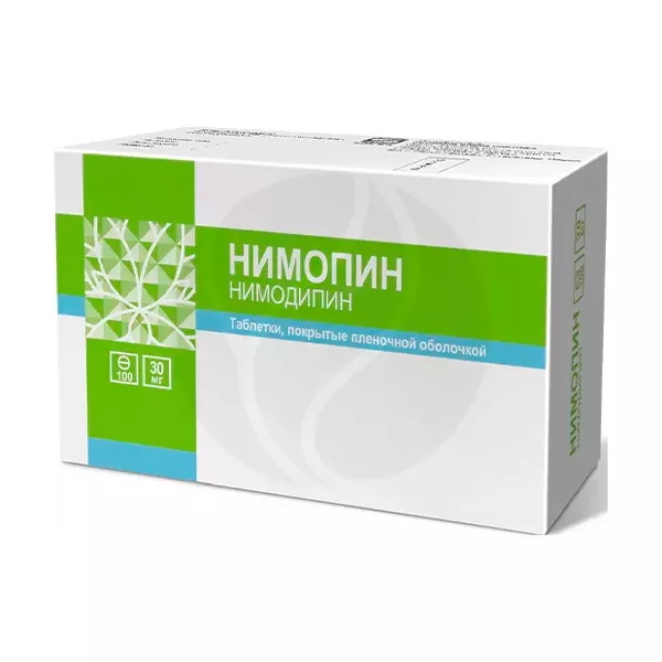 Изображение товара Таблетки Simpex Нимодипин 30 мг - сосудистый нейроулучшитель Изображение товара Таблетки Simpex Нимодипин 30 мг - сосудистый нейроулучшитель
