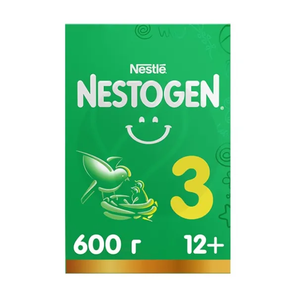 Изображение товара Nestle Nestogen 3 сухая молочная смесь для детей 12+ мес 600г