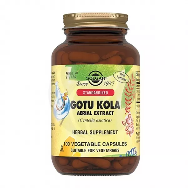 Solgar Экстракт Готу Кола капсулы, №100