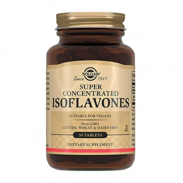 Изображение товара Solgar Суперконцентрат изофлавонов таблетки 30 шт натуральный источник для поддержки гормонального