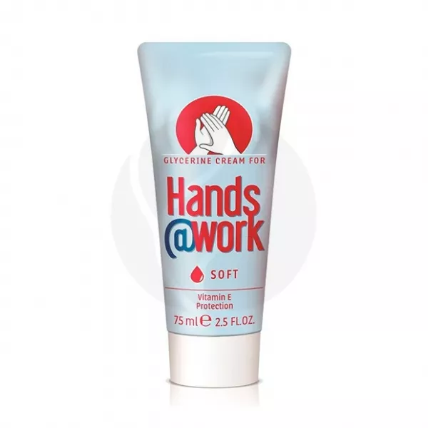 Изображение товара Крем для рук глицериновый Hands@Works Soft 75мл увлажнение защита