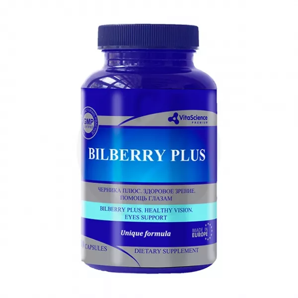 Vitascience Premium Черника плюс капсулы, №30