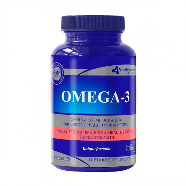Vitascience Premium Омега-3 капсулы, №60
